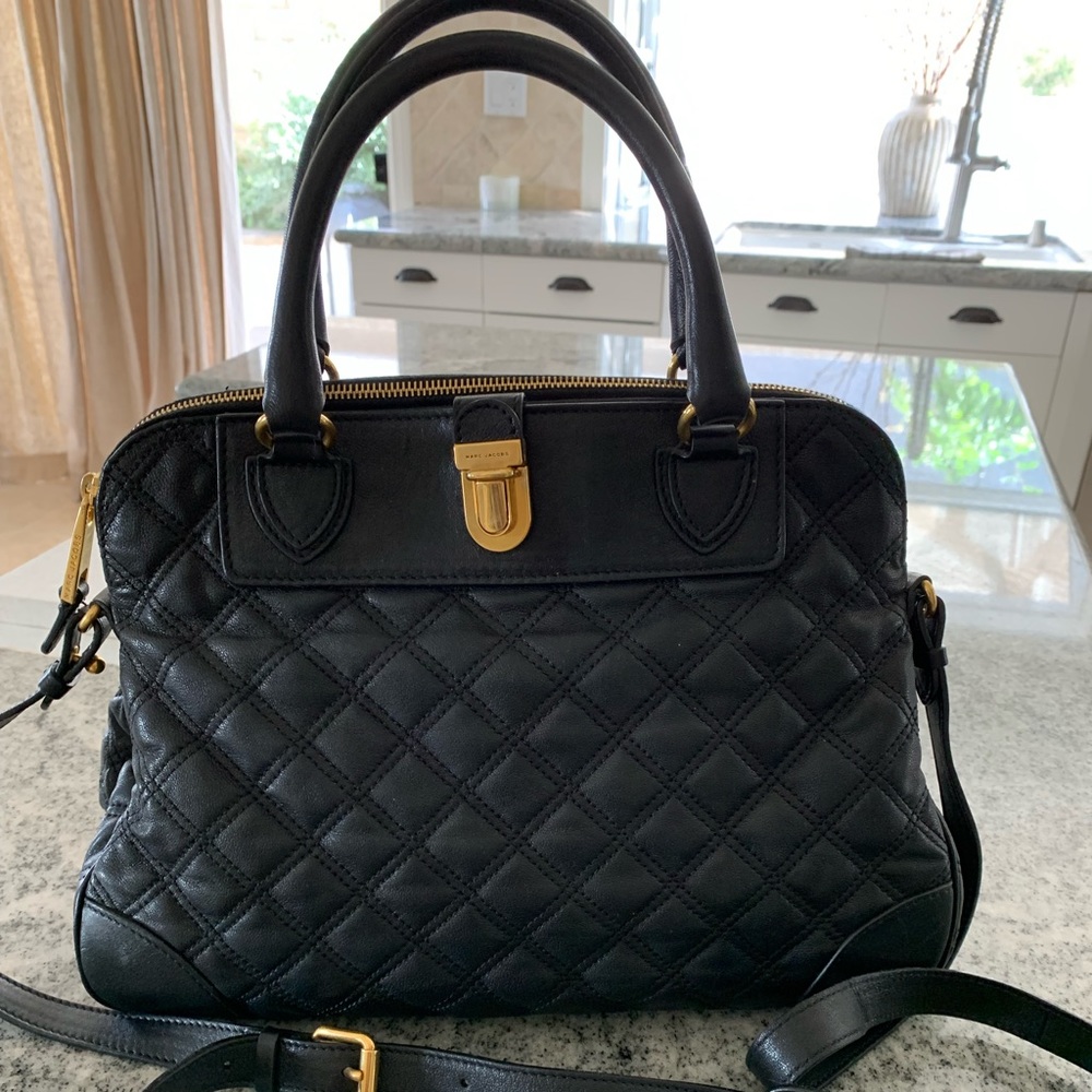 Marc Jacobs quilted leather handbag